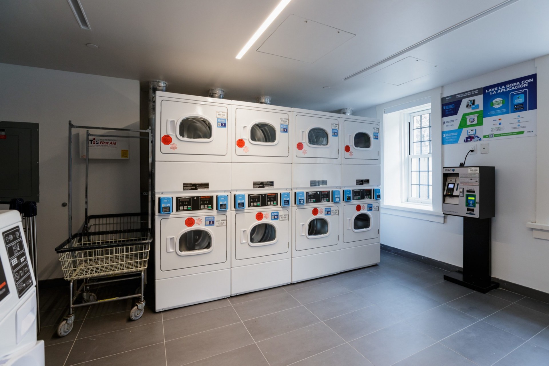 600 West 122nd Street Laundry Room