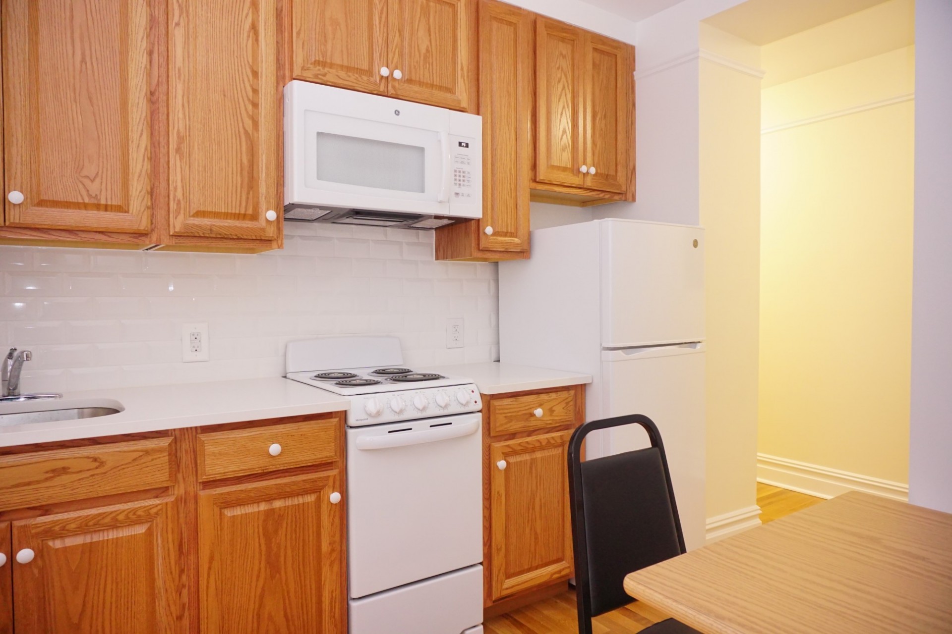Example of a kitchen in an apartment share.