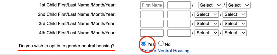 gender neutral