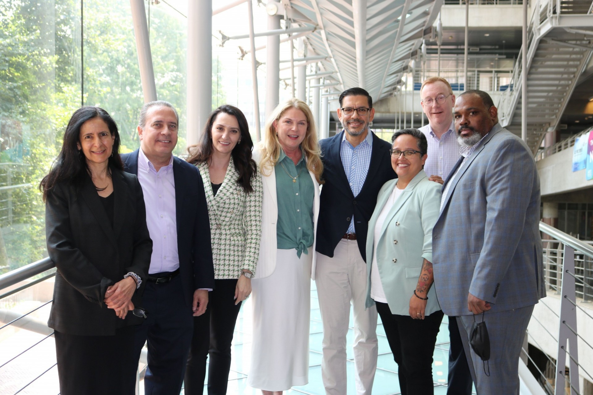group photo of Residential leadership team