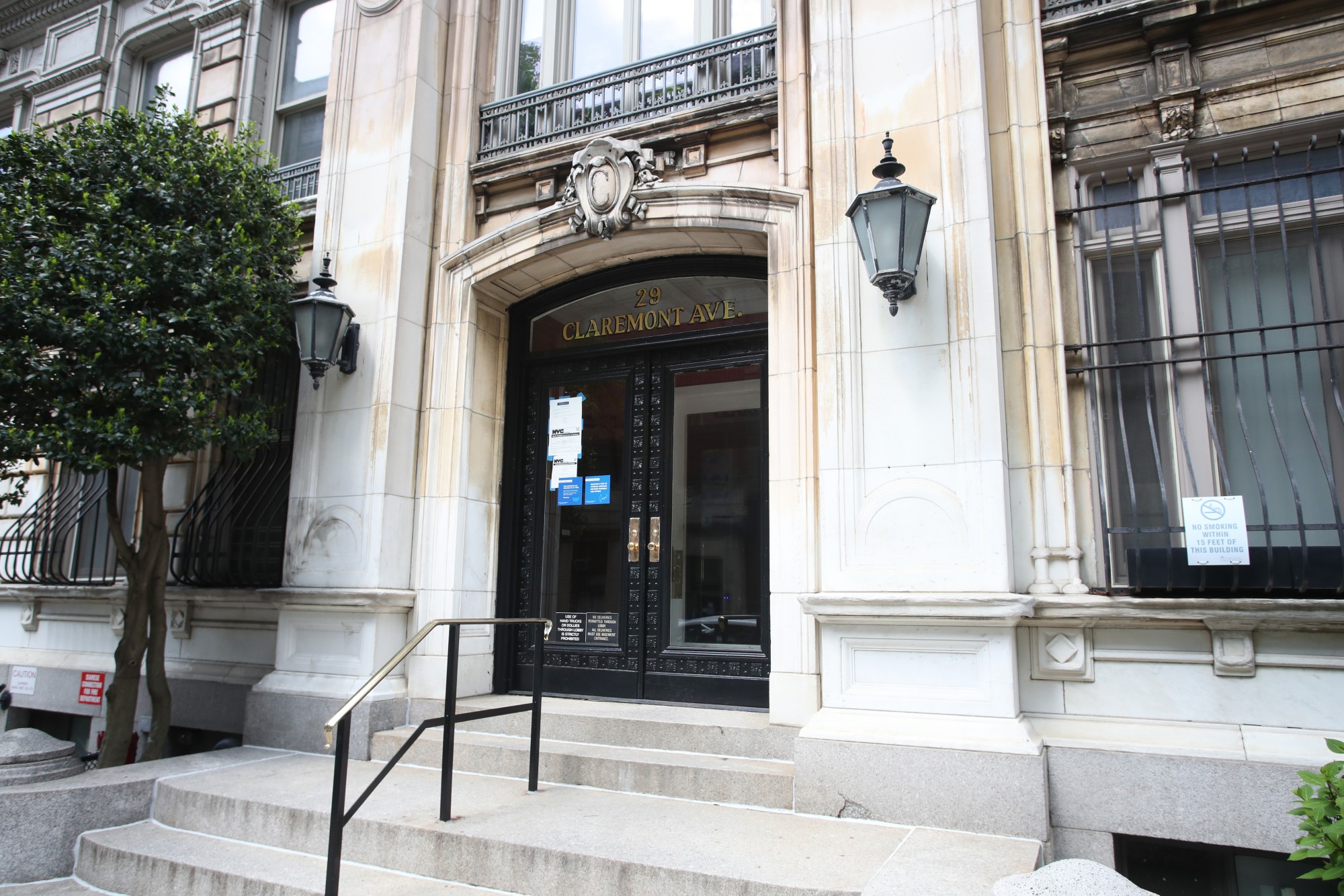 29 Claremont Avenue Entrance
