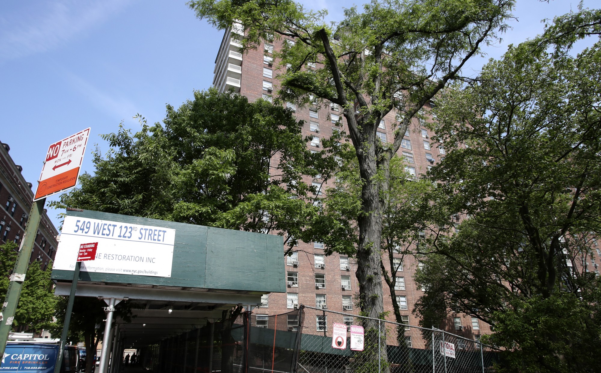 549 West 123rd Street from street