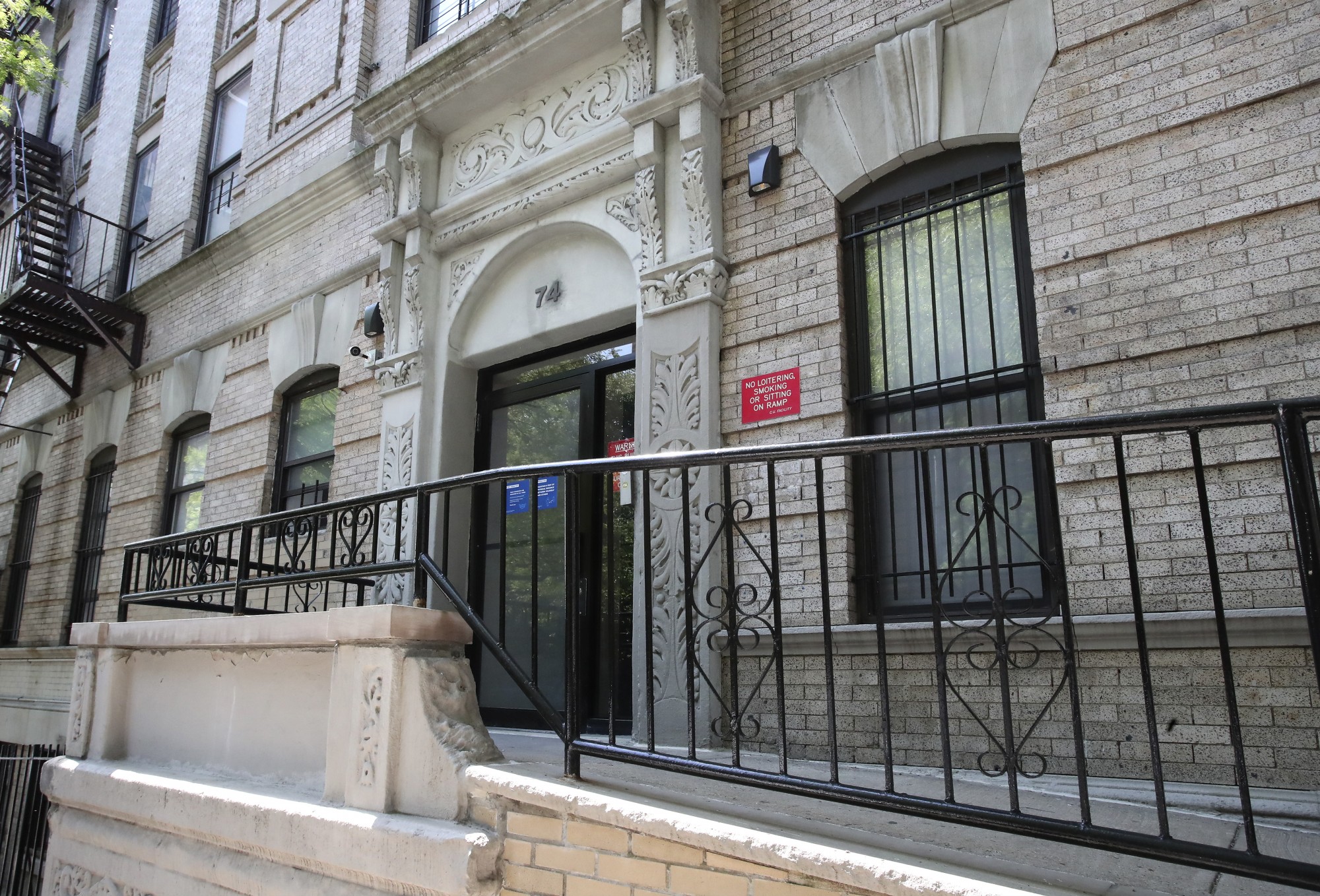 74 West 108th Street Entrance