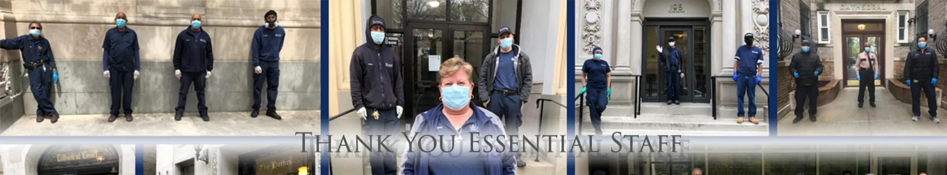 Thank you to our essential staff