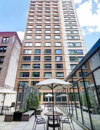 517 West 121st Street Courtyard