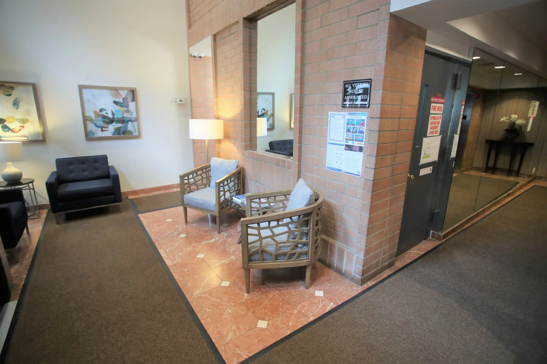 520 West 112th Street Lobby