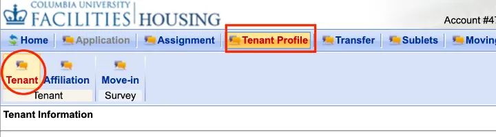 Tab to Update Gender Preference