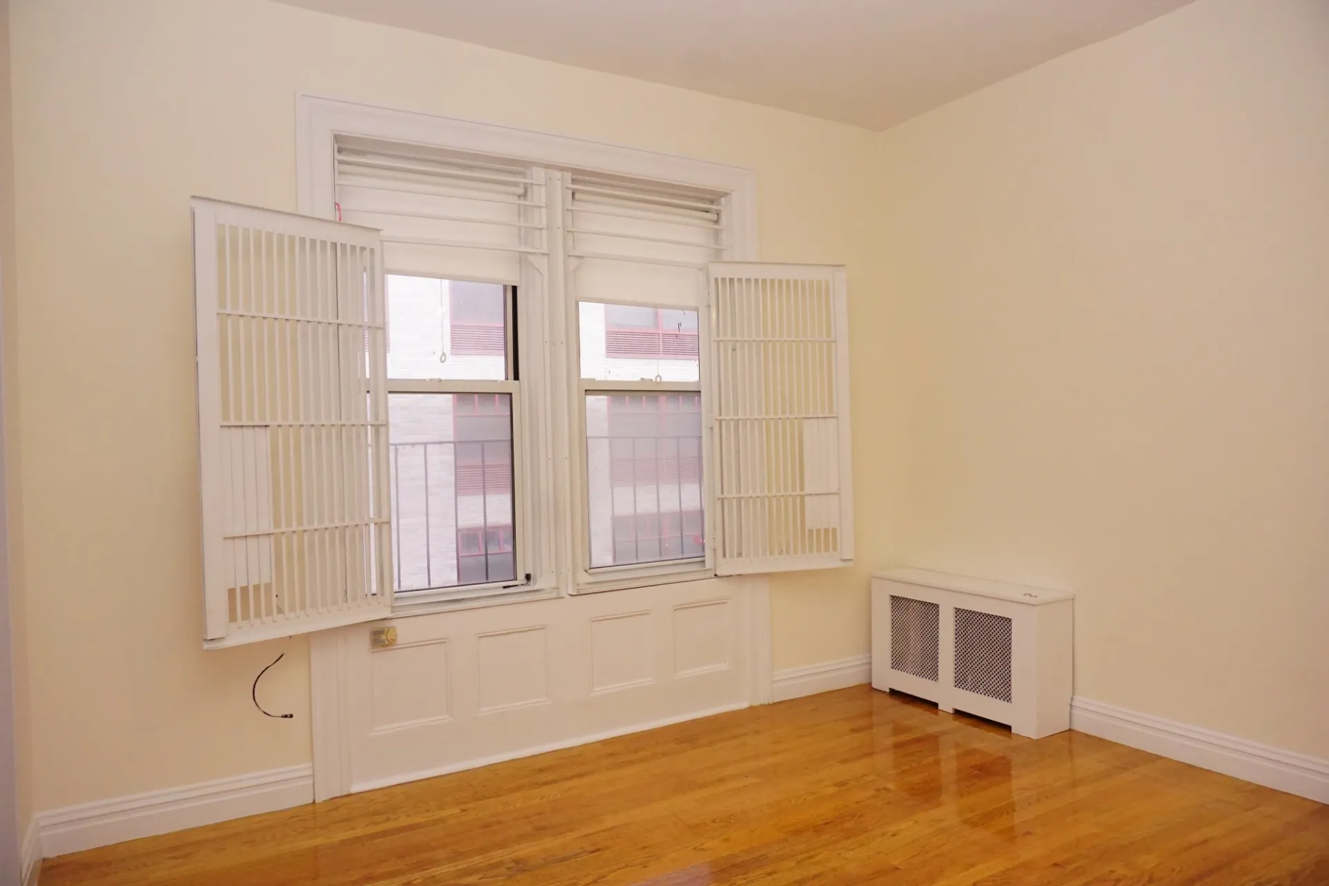 Example of two-bedroom family unit - living room view