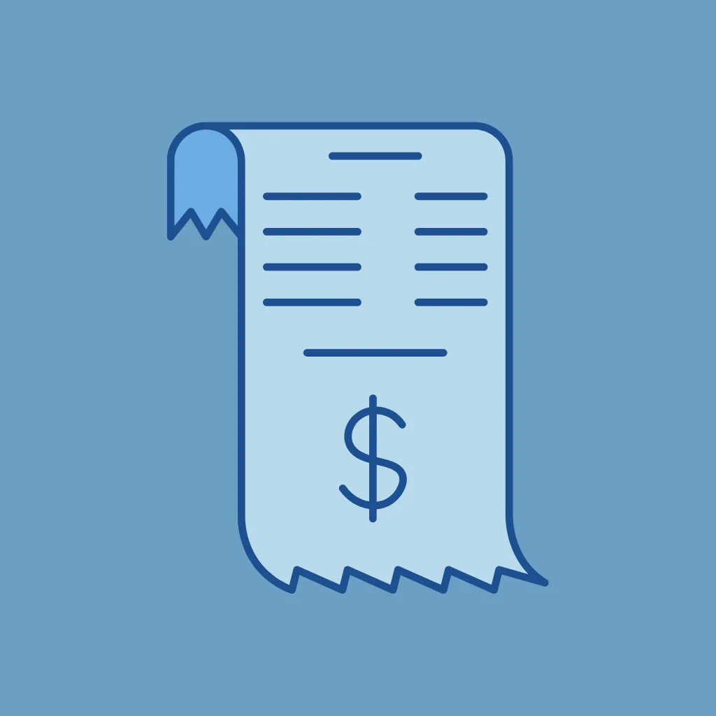 Payment receipt