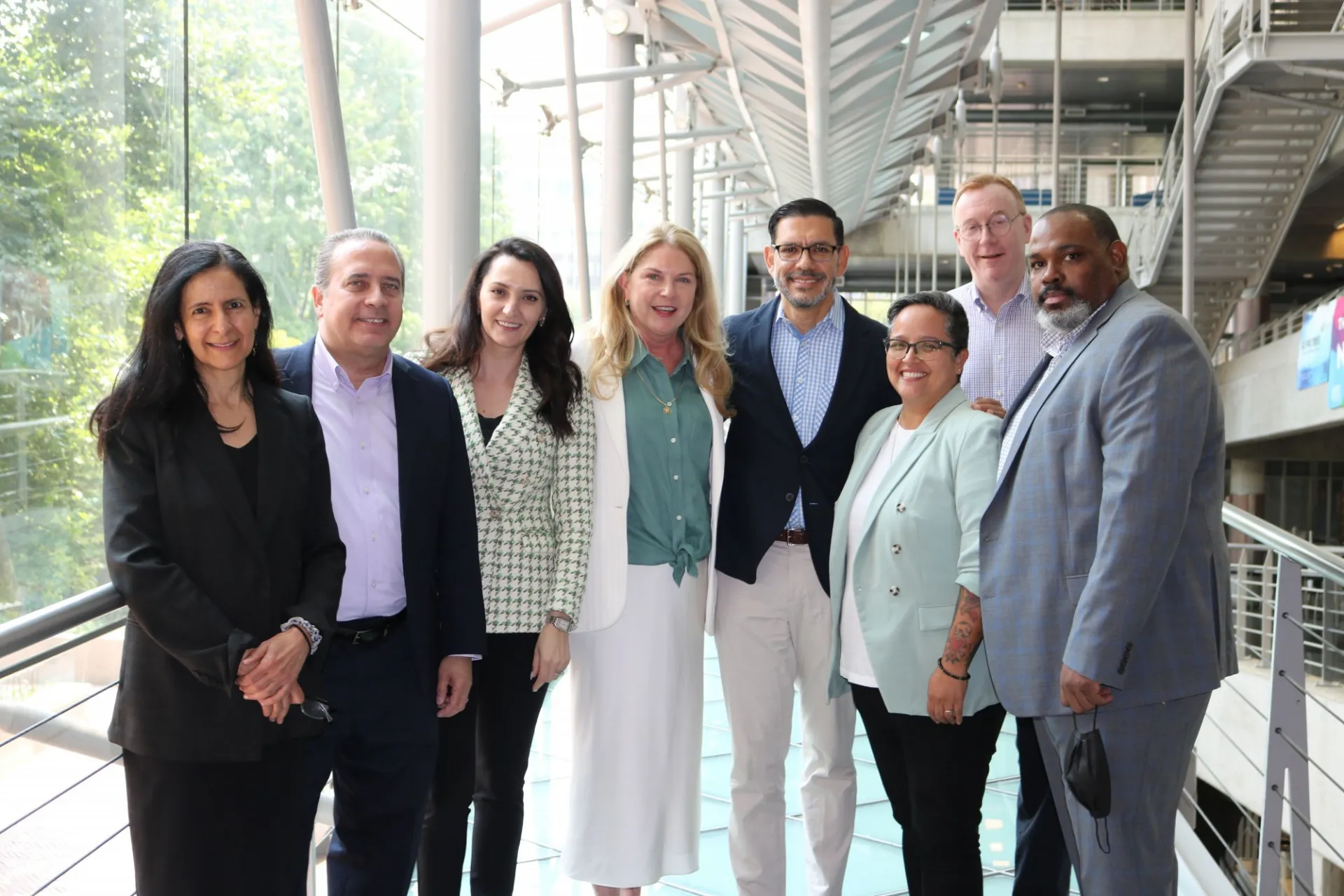 group photo of Residential leadership team